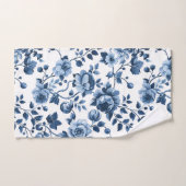 Jardin Floral Bleu (Serviette à main)
