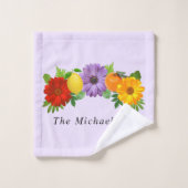 Jardin Floral Citrus (Gant de toilette)