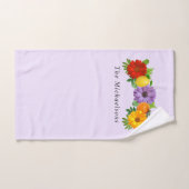 Jardin Floral Citrus (Serviette à main)