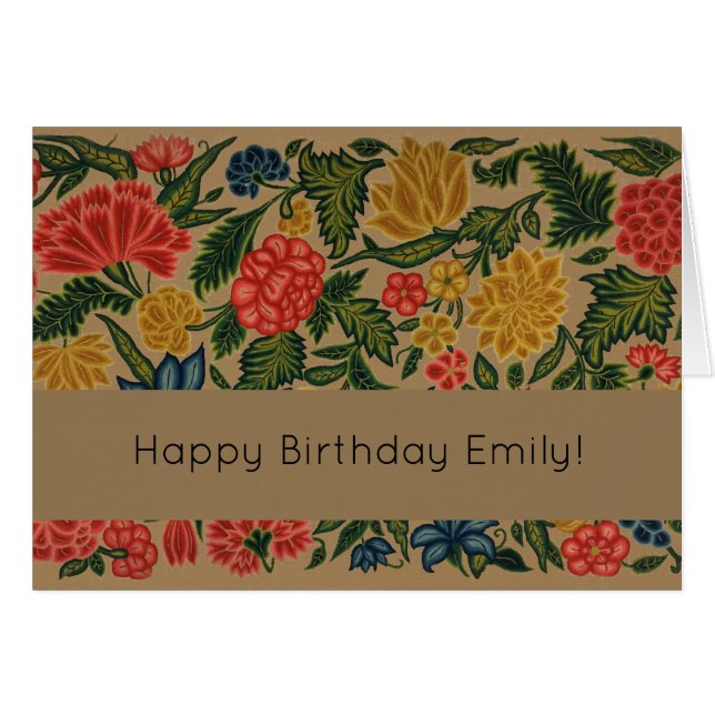 Jardin Floral Designer vintage (Devant horizontal)