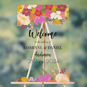 Jardin Floral Lumineux et Coloré de Mariage Bienve