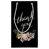 Jardin Floral Merci de mariage Favoriser les sacs  (Dos)