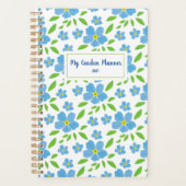 Jardin Floral Personnalisé Blue Forget-Me-Knot (Devant)