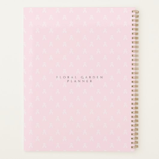 Jardin Floral Pink Monogramme (Dos)