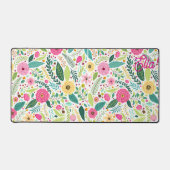 Jardin floral rétro bohème (Recto)