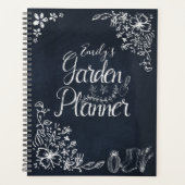 Jardin Floral Rustique Tableau Noir (Devant)