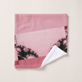 Jardin fractal crémeux (Gant de toilette)