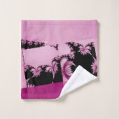 Jardin fractal rose (Gant de toilette)