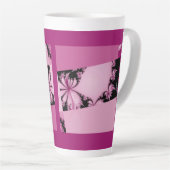 Jardin fractal thulian Latte Mug (Angle droit)