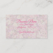 Jardin Français - Insérer Photo / Carte de Visite (Dos)