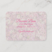 Jardin français - Insertion Photo / Carte de visit (Dos)