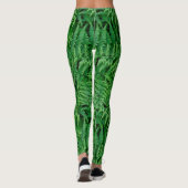 Jardin Green Fern Leggings : Go Earthy— Leggings (Dos)