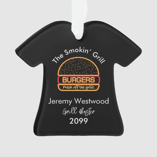 Jardin Grill Master Burgers Ornements de Noël (devant)
