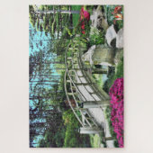 Jardin japonais paisible Puzzle (Vertical)