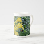 Jardin jaune d'Iris os Chine Mug (Devant droit)
