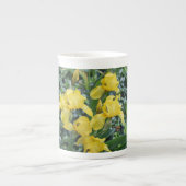 Jardin jaune d'Iris os Chine Mug (Devant)
