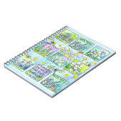 Jardin Journal Basil Plante Dragonfly Bees Herb (Côté gauche)