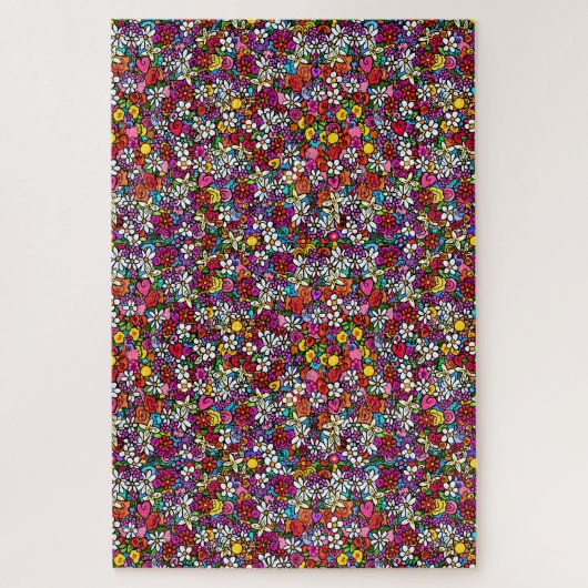 Jardin joyeux Puzzle Impossible (Vertical)