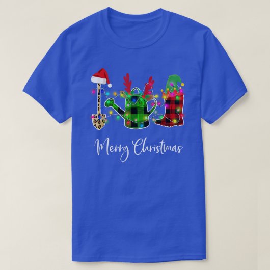 Jardin Joyeux T-shirt Noël (Design devant)