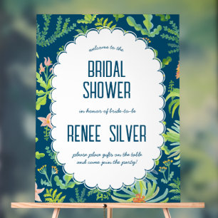 Jardin Jungle Aquarelle SUR MESURE ENTERREMENT DE