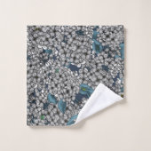 Jardin Lilac blanc (Gant de toilette)