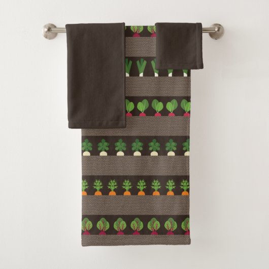 Jardin Lits Serviette de bain (En situation)