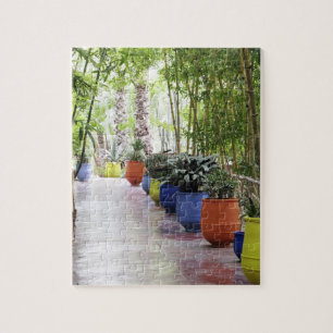 Jardin Majorelle, Majorelle Garden, nu een openbar Legpuzzel