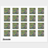Jardin Monet Iris de Giverny Stickers (Feuille)
