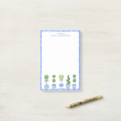 Jardin opiaire en bambou | Chinoiserie Post-it Not (Sur un bureau)