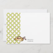 Jardin Outils Invitation à la douche nuptiale (Dos)