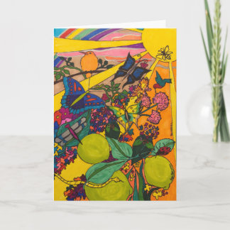 Jardin pandémique - Carte de note pliée 7 X 5