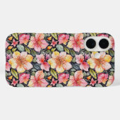 Jardin printanier-Foral motif 1 - Coque iphone (Verso (horizontal))
