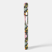 Jardin printanier-Foral motif 1 - Coque iphone (Verso / Gauche)