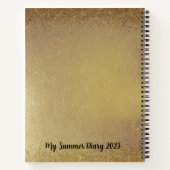 Jardin Rétro - Mon Journal de Bord d'Été  (Dos)