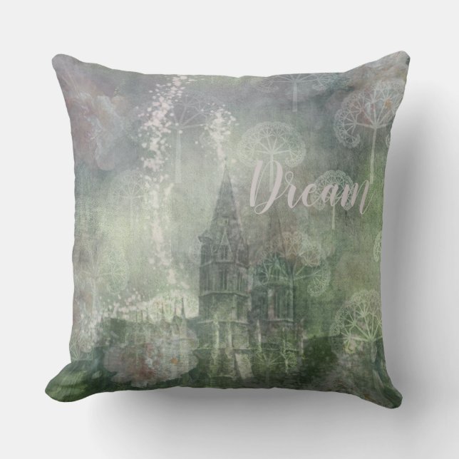 Jardin romantique - Coussin (Recto)