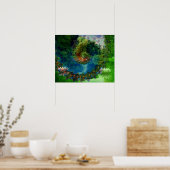 Jardin romantique - Poster (Cuisine)