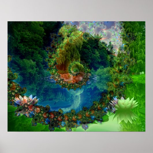 Jardin romantique - Poster (Devant)