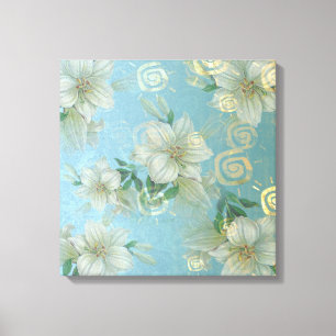 Jardin romantique - Toile Enveloppée