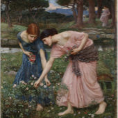 Jardin Romantique Vintage Femmes Préraphaélite