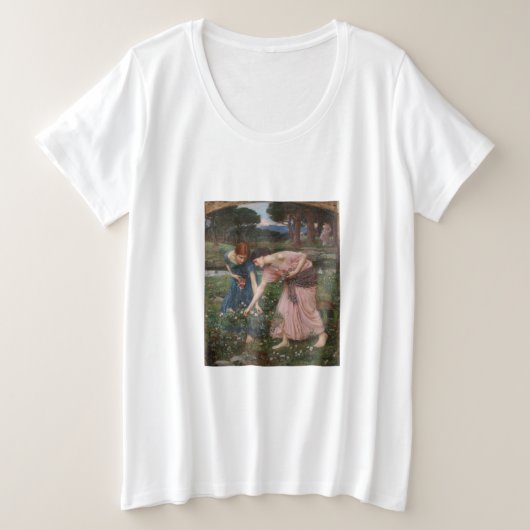 Jardin Romantique Vintage Femmes Préraphaélite (Design devant)