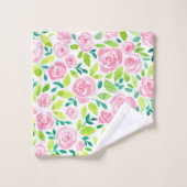 Jardin rose (Gant de toilette)