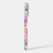 Jardin Rose Coloré Monogrammé (Côté droit)