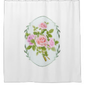 Jardin Rose Floral Douche rideau (Devant)