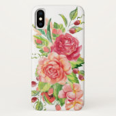 Jardin rose iPhone / coque ipad (Dos)