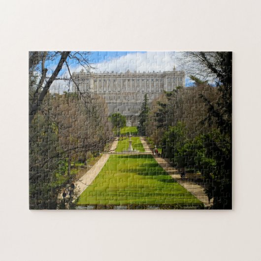 Jardin rose Madrid. Jigsaw Puzzle (Horizontal)
