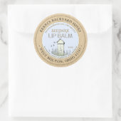 Jardin ruches Beeswax Lip Balm Mini Étiquette Kraf (Sac)
