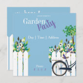 Jardin secret| Invitations de Garden Party (Devant / Derrière)