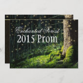 Jardin secret + Invitations enchantées de bal (Devant / Derrière)