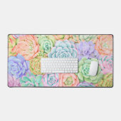 Jardin Succulent coloré Aquarelle Pastel (Clavier et souris)