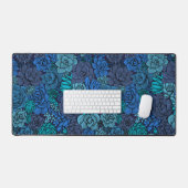Jardin succulent en bleu (Clavier et souris)